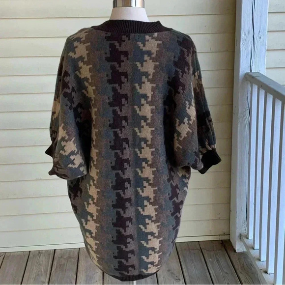 Moda International Victoria’s Secret Small Wool Blend Sweater Dress Camouflage - Picture 2 of 8